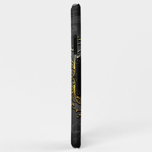 名前とイニシャルの追加 Case-Mate iPhoneケース (裏面/右)