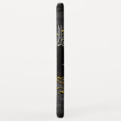 名前とイニシャルの追加 Case-Mate iPhoneケース (裏面/右)