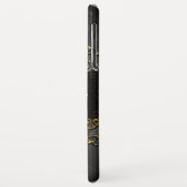 名前とイニシャルの追加 Case-Mate iPhoneケース (裏面/左)