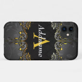 名前とイニシャルの追加 Case-Mate iPhoneケース (裏面(横))