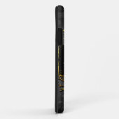 名前とイニシャルの追加 Case-Mate iPhoneケース (裏面/右)