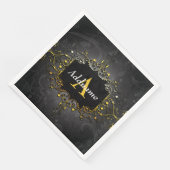 名前とイニシャルを記入してください (コーナー)