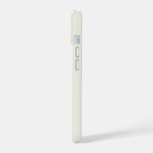 名前とイニシャル ミニマリスト iPhone 15ケース (左側面)