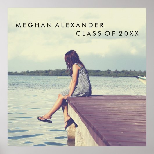 名前とクラス年を持つ大学院最小の写真 ポスター (正面)