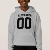 名前とジャージー番号フロント/バック (正面)