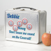 名前とビンゴボールを付けたビンゴ メタルランチボックス (インサイチュ)