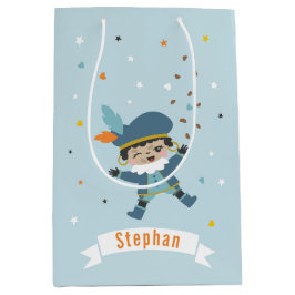 名前とペペルノテンのかわいいピエチェ ミディアムペーパーバッグ