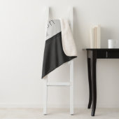 名前とモノグラム |グレーフェイクズ&シルバールック シェルパブランケット (インサイチュ)