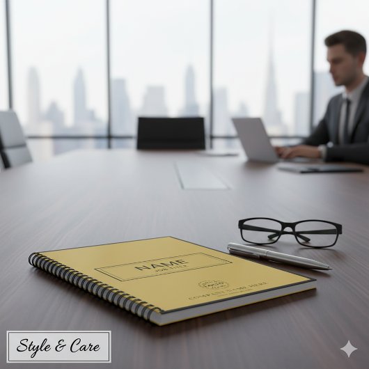 名前とロゴが入ったカスタムスパイラルノートブック ノートブック