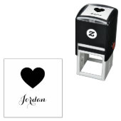 名前とロゴまたはイメージのカスタムスクリプト セルフインキングスタンプ (インサイチュ)