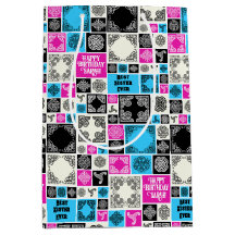 名前と人間関係の追加誕生日マゼンタとブルー