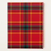 名前と件名を持つクリスマスプランナー プランナー手帳 (裏面)