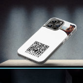 名前と写真とQRコードのオーダーメイドスマホケース Case-Mate iPhoneケース