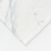 名前と写真のパーソナライズされたカスタム フリースブランケット (角)