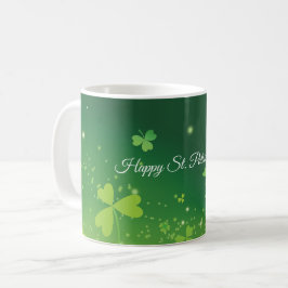 名前と写真をパーソナライズSt. Patrick'S Day Green コーヒーマグカップ