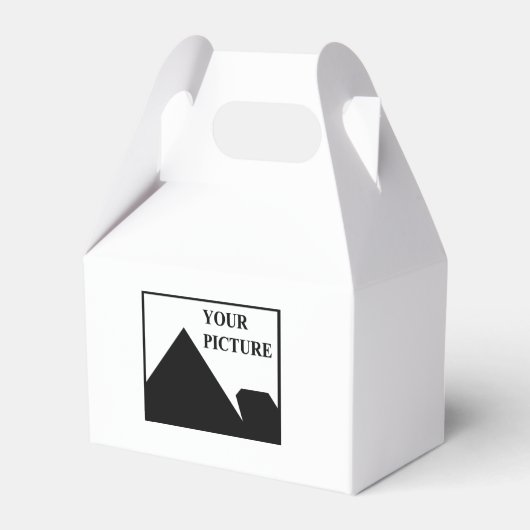 名前と写真を入れたビジネスカードを作成 フェイバーボックス (正面サイド)