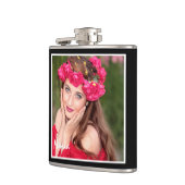 名前と写真 フラスク (左)