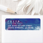 名前と姓（ホームオフィスの住所を青みがかった色で表示） ラベル (インサイチュ)