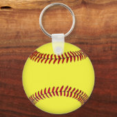 名前と年を持つソフトボールのコーチのギフトアイディア キーホルダー (裏面)