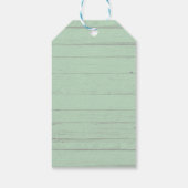 名前と年齢が入ったサッカー フットボール ギフトタグ (裏面)