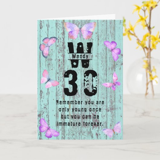 名前と年齢のあいさつおもしろいかわいらし文の追加 カード (黄色い花)