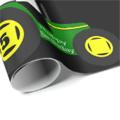 名前と年齢パーソナライズされた付き輸送誕生日 ラッピングペーパー (ロールコーナー)