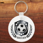 名前と年齢入り サッカー ボール 誕生日 | 年齢 名前 テキスト キーホルダー (裏面)