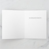 名前と年齢100年カード付きハッピーバースデー カード (内部)