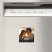 名前と日付のオリジナル写真 マグネット (インサイチュ (食洗機))