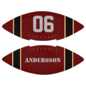 名前と番号の追加 アメリカンフットボール (パネル)