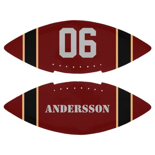 名前と番号の追加 アメリカンフットボール (パネル)