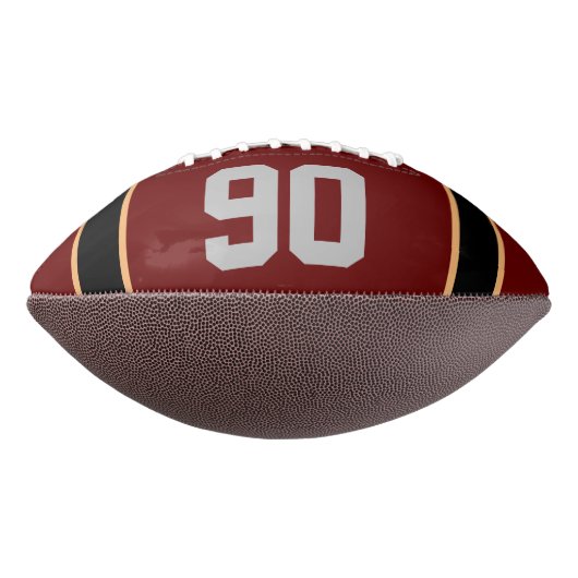 名前と番号の追加 アメリカンフットボール (回転90)