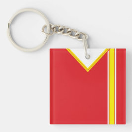 名前と番号サッカージャージーキーリング、サッカー キーホルダー