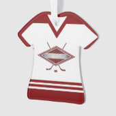 名前と番号ジャージーラトビアロゴオーナメント オーナメント (正面)