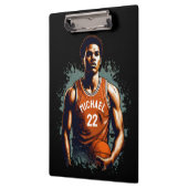 名前と番号バスケットボールプレーヤーの追加カスタム方法 クリップボード (左)