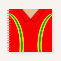 名前と番号ヴィンテージサッカージャージーノート