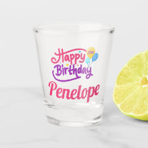 名前と風船で21歳の誕生日おめでとう