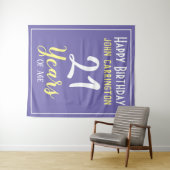 名前と21歳の誕生日 タペストリー (インサイチュ(横))