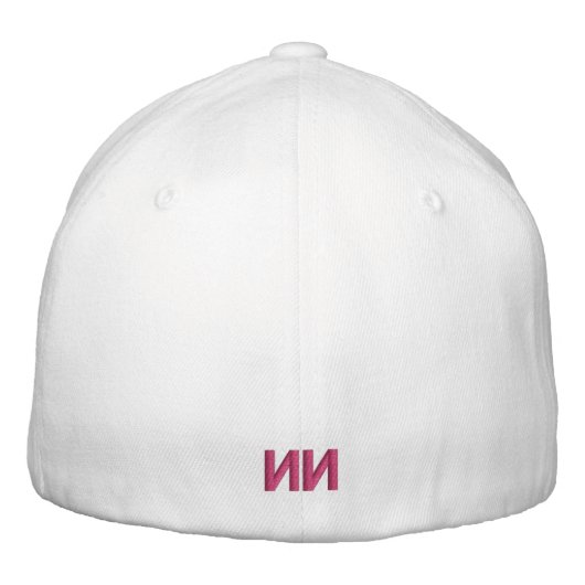 名前なし 刺繍入りキャップ (裏面)