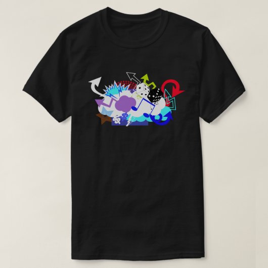 名前なし Tシャツ (デザイン正面)