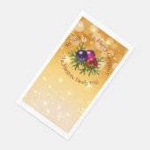 名前に一致するクリスマスを金ゴールド紙ゲストに追加 (コーナー)