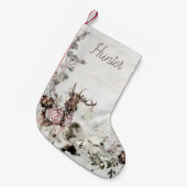 名前のある森林 スモールクリスマスストッキング (正面 (吊り時))