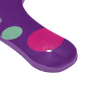 名前のおもしろいキッチンメドレシェイプピンクパープルティール（緑がかった色） カッティングボード (角)