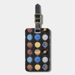 名前のすべての惑星科学の写真 ラゲッジタグ