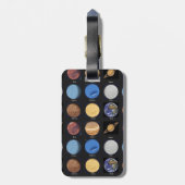 名前のすべての惑星科学の写真 ラゲッジタグ (裏面縦)