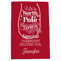 名前のための赤い北極の特別な一晩デリバリー