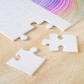 名前のついたパズルパーソナライズされたの魔法の一角獣。 ジグソーパズル (側面)