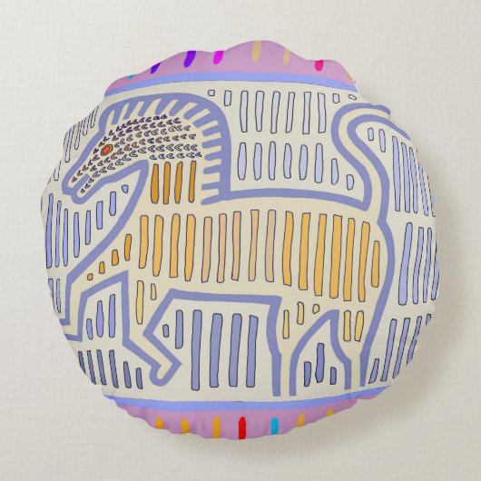 名前のない馬 ラウンドクッション (裏面)