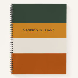 名前のイニシャル入り ノートブック