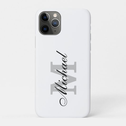 名前のイニシャル Case-Mate iPhoneケース (裏)